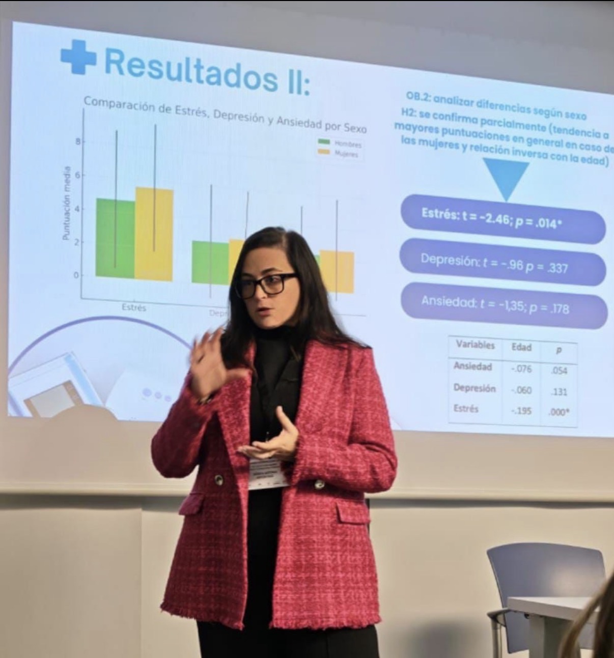 Fina Antón-Ruiz en congreso